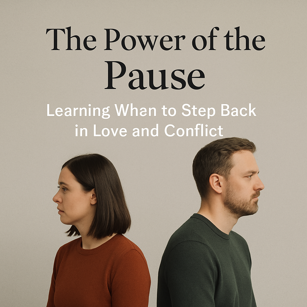The Power of the Pause: Learning When to Step Back in Love and Conflict